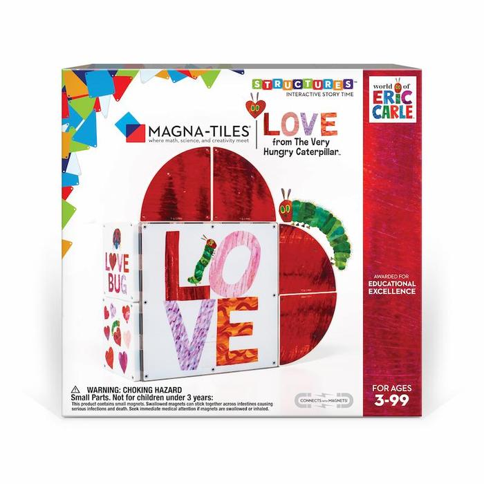 Eric Carle Love form the Very Hungry Caterpillar Magnatile Structure Set