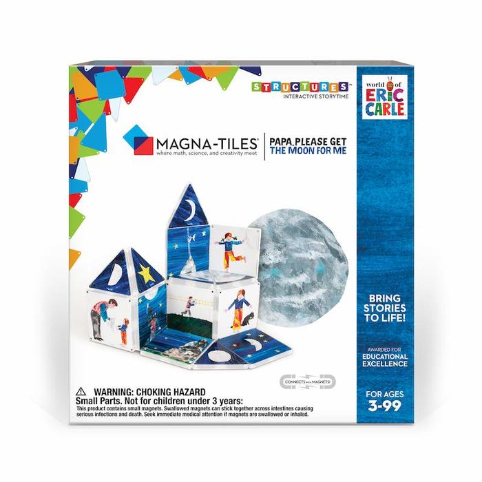 Eric Carle Papa Please Get the Moon for Me Magnatile Structure Set